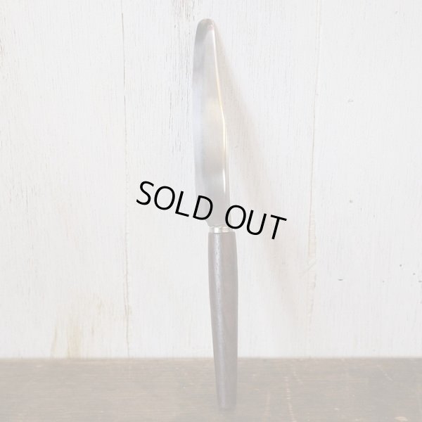 画像6: レトロ　木製チーズボード　ナイフ付　花柄　未使用品（く3270）