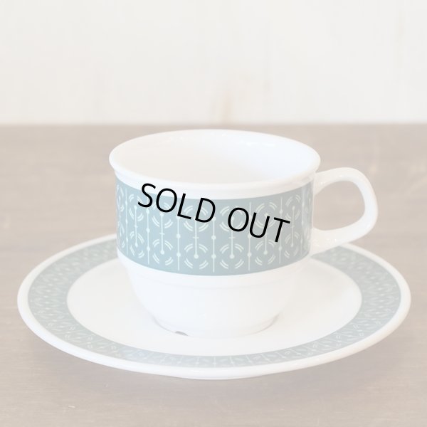 画像2: ノリタケ　Primadura　プリマデュラ　カップ＆ソーサー　5005/2　グリーン　未使用品（ホ3286）