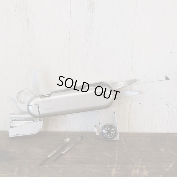 画像3: プラスコーポレーション　Factory　マルチステーショナリーツール　FA-001　46-075　シャンパンゴールド　箱付き　ユーズド美品