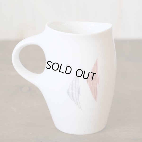 画像3: ノリタケ　レトロ　マグカップ　エンゼルフィッシュ　魚柄　未使用品（ C 3305）