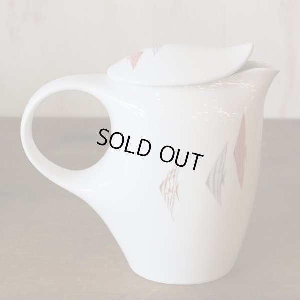 画像3: ノリタケ　レトロ　ティー・コーヒーポット　エンゼルフィッシュ/魚柄　未使用品（ C 3306）