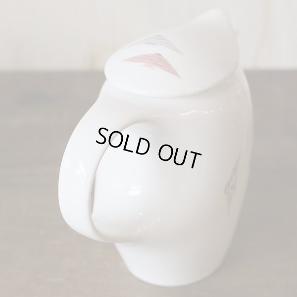 画像4: ノリタケ　レトロ　ティー・コーヒーポット　エンゼルフィッシュ/魚柄　未使用品（ C 3306）