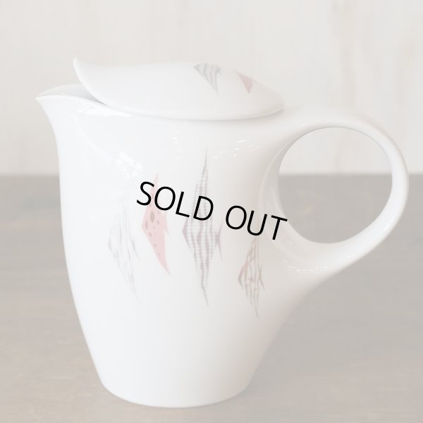 画像2: ノリタケ　レトロ　ティー・コーヒーポット　エンゼルフィッシュ/魚柄　未使用品（ C 3306）