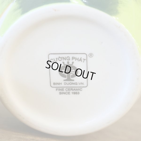 画像7: ベトナム　CUONG PHAT　ティーポット　リーフ　未使用品（GG3323）