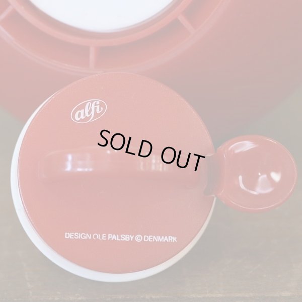 画像7: ドイツ　アルフィ　卓上ポット/魔法瓶　オーレ・パルスビー　レッド　未使用品　取扱説明書付き（店3339）