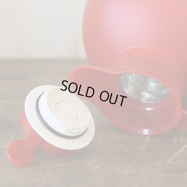 画像5: ドイツ　アルフィ　卓上ポット/魔法瓶　オーレ・パルスビー　レッド　未使用品　取扱説明書付き（店3339）