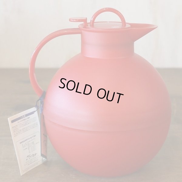 画像3: ドイツ　アルフィ　卓上ポット/魔法瓶　オーレ・パルスビー　レッド　未使用品　取扱説明書付き（店3339）