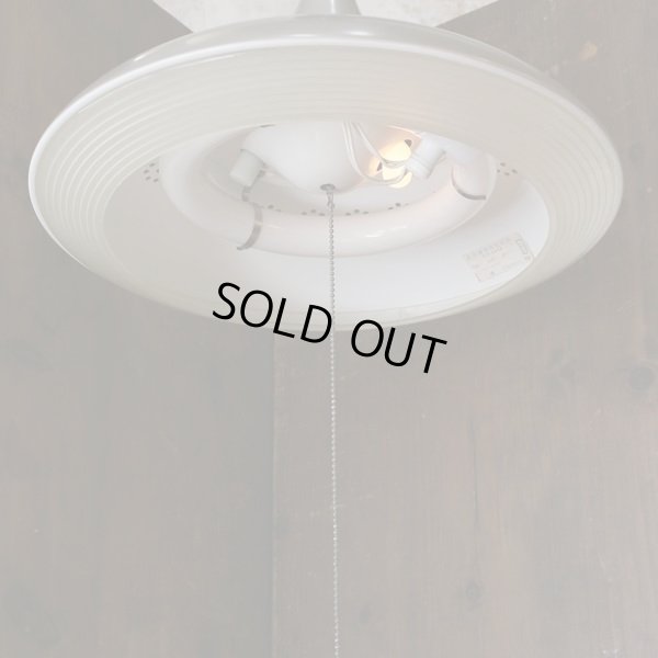 画像7: 三菱　レトロ　ペンダントライト/吊り下げ照明　FCX-341CP　シルバー　ユーズド品