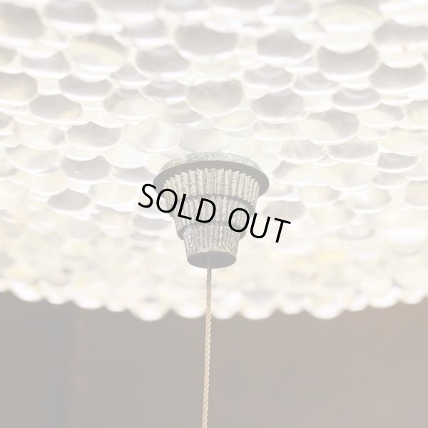 画像6: HIKARI　光電器製作所　レトロ　ペンダントライト/吊り下げ照明　KC-314　バブルイエロー　ユーズド品