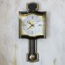 画像1: マテックマツザキ　壁掛け時計　ウォールクロック　ハサミ型時計　Barber　未使用品（奥棚3420） (1)