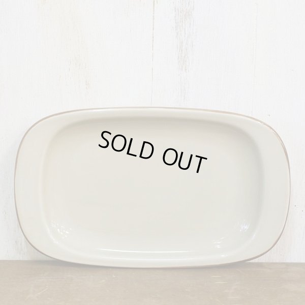 画像3: SONE　ソネチャイナ　APOLLO STONE　長方形プレート/皿　by ATELIER　ユーズド品（て3451）