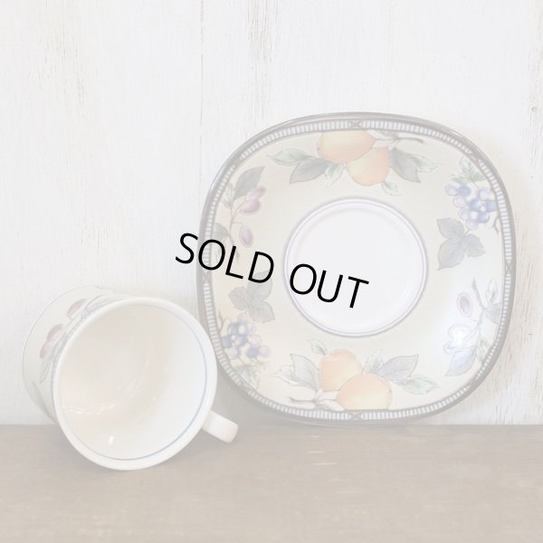 画像5: MIKASA　ミカサ　Intaglio　カップ＆ソーサー　CAC29　GARDEN HARVEST　未使用品（ M 3471）