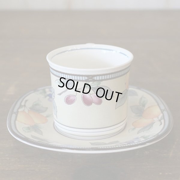 画像4: MIKASA　ミカサ　Intaglio　カップ＆ソーサー　CAC29　GARDEN HARVEST　未使用品（ M 3471）