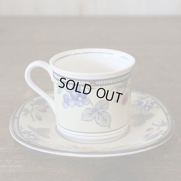 画像3: MIKASA　ミカサ　Intaglio　カップ＆ソーサー　CAC29　GARDEN HARVEST　未使用品（ M 3471）