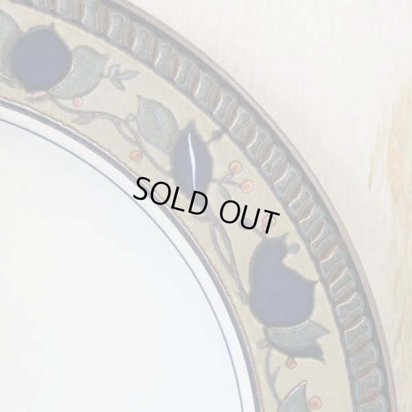 画像2: MIKASA　ミカサ　28ｃｍプレート　大皿　Potter's Gallery　MK222　葉柄　未使用品（箱8　3472）