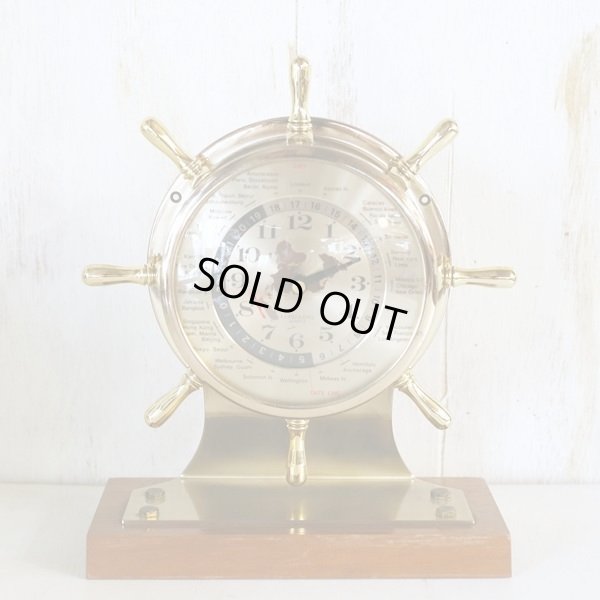 画像2: LOAD KING　操舵形置時計　ワールド時計　ユーズド品