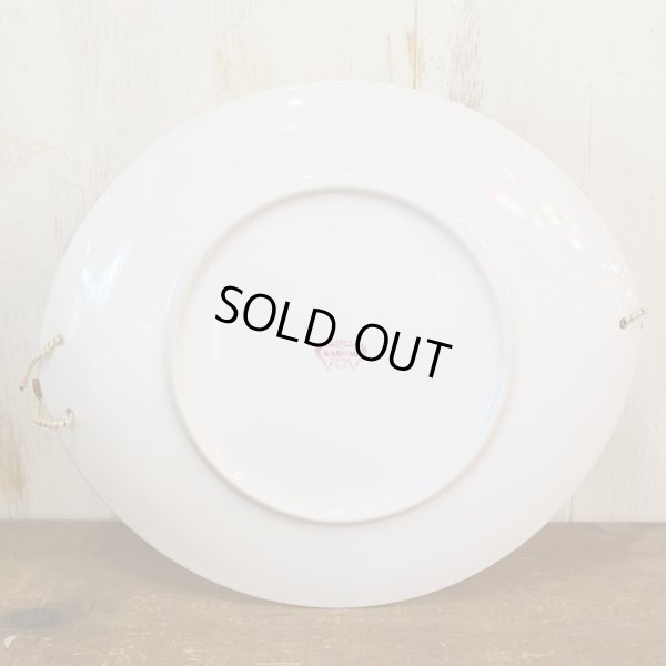 画像7: NARUMI　鳴海製陶　ハンドル付きサーブプレート/オーバルプレート　草花柄　未使用品