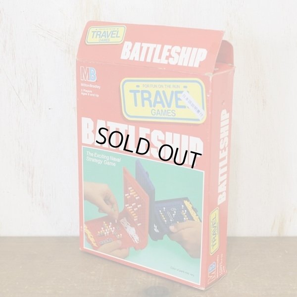 画像2: トラベルゲーム　バトルシップ　レッド＆ブルー　箱付き　日本語説明書付き　ユーズド品（A-3　3494）