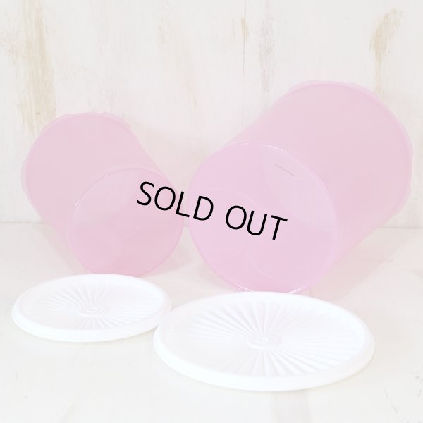 画像5: タッパーウェア　50周年グランプリデコレーターギフト　丸形保存容器　デコレーター4つセット　未使用品（ k 3501）