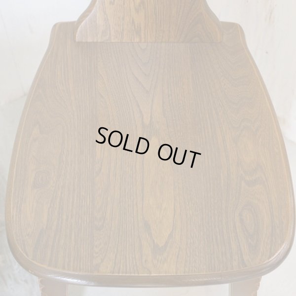 画像10: パリの雑貨屋　丸テーブル＆フラワーチェアー2脚セット　ユーズド品