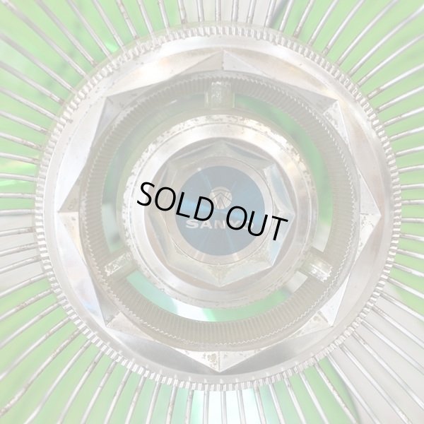 画像3: SANYO　三洋電機　サンヨー扇風機　卓上扇　EF-6FB　グリーン　ユーズド品