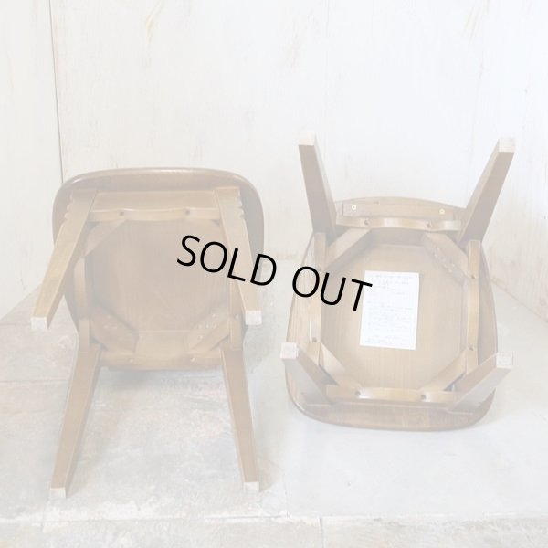 画像14: パリの雑貨屋　丸テーブル＆フラワーチェアー2脚セット　ユーズド品