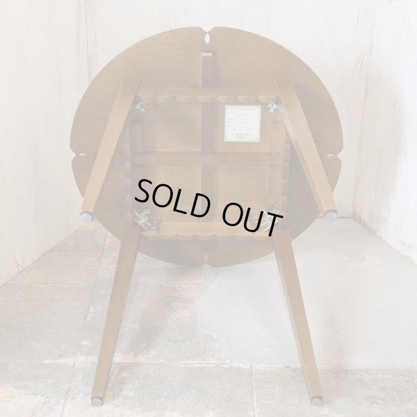 画像7: パリの雑貨屋　丸テーブル＆フラワーチェアー2脚セット　ユーズド品