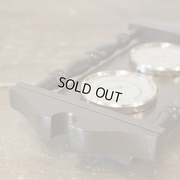 画像7: Empex　エンペックス　木製　壁掛け　温・湿度計　ユーズド品（ j 3513）