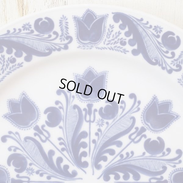 画像4: ノリタケ　Primadura/プリマデュラ　プレート/中皿　青いチューリップ　未使用品