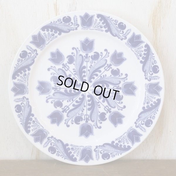 画像3: ノリタケ　Primadura/プリマデュラ　プレート/中皿　青いチューリップ　未使用品