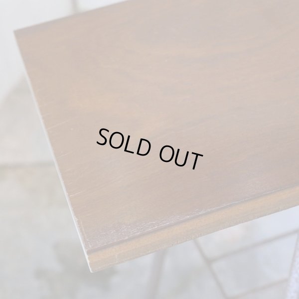 画像4: サイドテーブル　木×アイアン　カスタムメイド