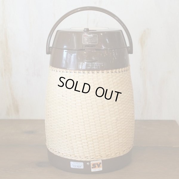 画像5: タイガー魔法瓶　籐エアーポット　PNJ-2200　未使用品　取扱説明書付き