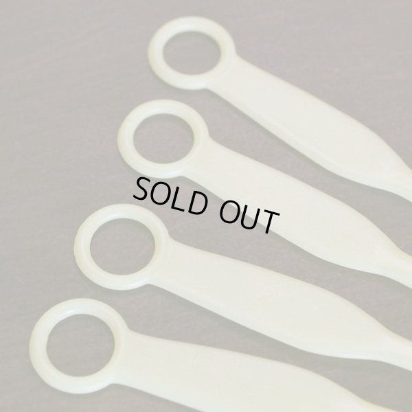 画像4: タッパーウェア　マドラー　イエロー　4本セット　未使用品（S3568）