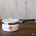画像2: NARUMI　鳴海製陶　クックマスター　ミルクパン/片手鍋　N-35　花柄　未使用品　クックマスターのしおり付き（D3597）