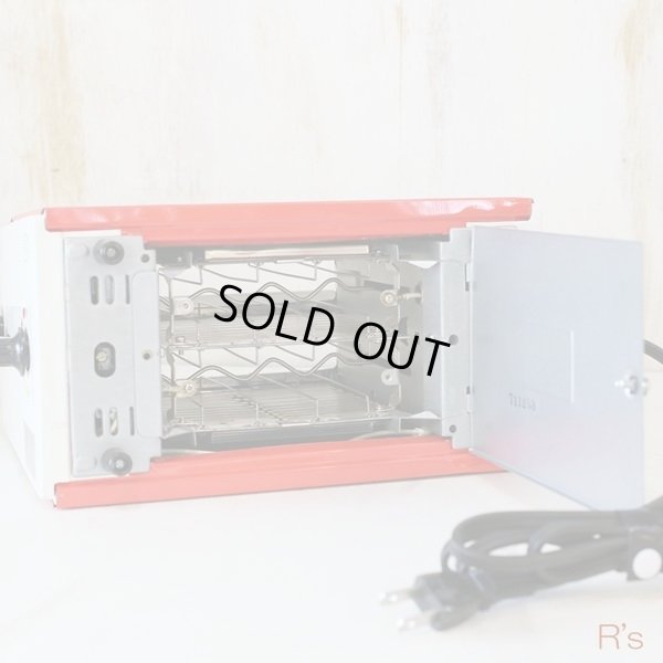 画像8: ゼネラル　自動トースタ/ポップアップトースター　レトロ　花柄　赤　ユーズド美品