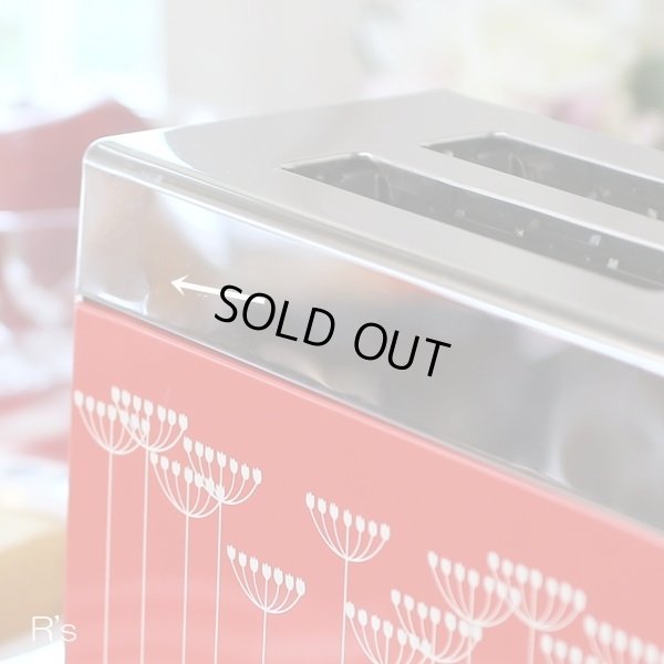 画像10: ゼネラル　自動トースタ/ポップアップトースター　レトロ　花柄　赤　ユーズド美品