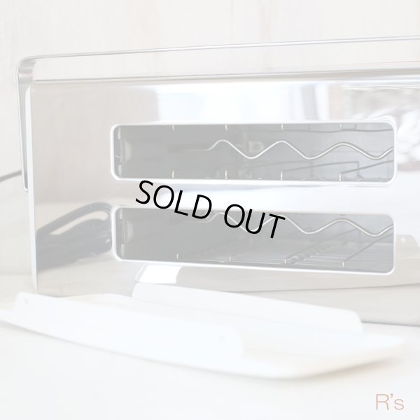 画像6: ゼネラル　自動トースタ/ポップアップトースター　レトロ　花柄　赤　ユーズド美品