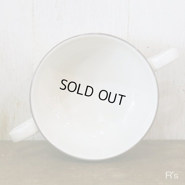 画像4: MIKASA　ミカサ　手付きスープカップ　Potter's Gallery　MK222　葉柄　未使用品（ソ3674）