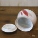 画像4: NARUMI　鳴海製陶　キャニスター/蓋付き小鉢　ピンク　葉柄　未使用品（ミ3684）