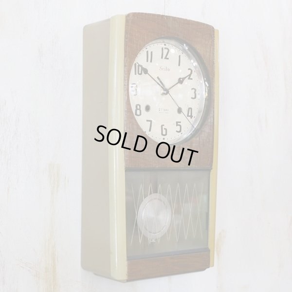 画像2: Seiko　セイコー　レトロ　電池式振り子時計/掛け時計　カスタムメイド品