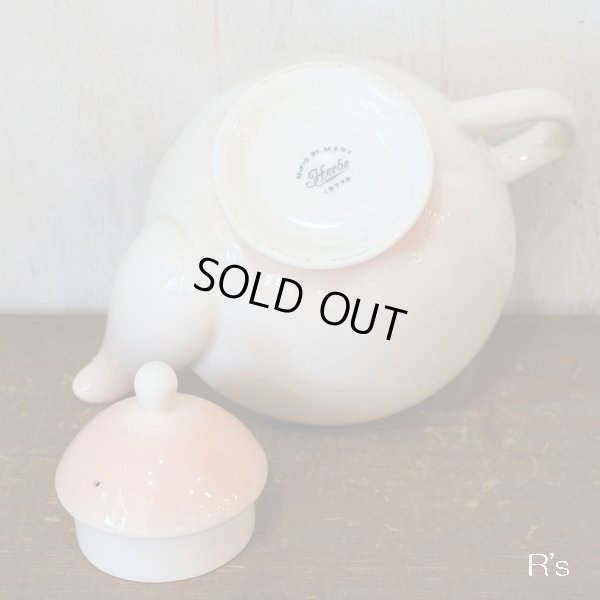 画像6: メゾン・ド・マニー　マニーローズ　ティーポット　ピンク　未使用品（ｈ3727）