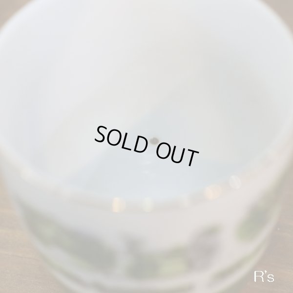 画像7: Yamato　大和陶器　湯呑み　グリーン　柄付き　未使用品（セ3731）