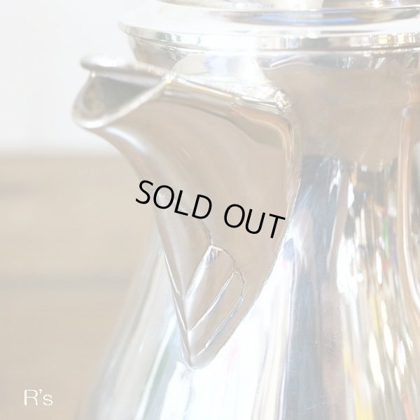 画像6: イギリス　JORDAN　SHEFFIELD　COLLECTION　ティーポット　ニッケルシルバー　未使用品　専用袋付き