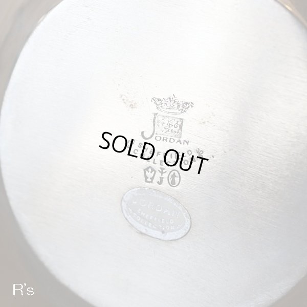 画像9: イギリス　JORDAN　SHEFFIELD　COLLECTION　ティーポット　ニッケルシルバー　未使用品　専用袋付き