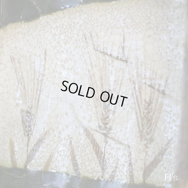 画像5: 中島春草作　織部　四方鉢/菓子鉢　未使用品　共箱付き（サ3756）