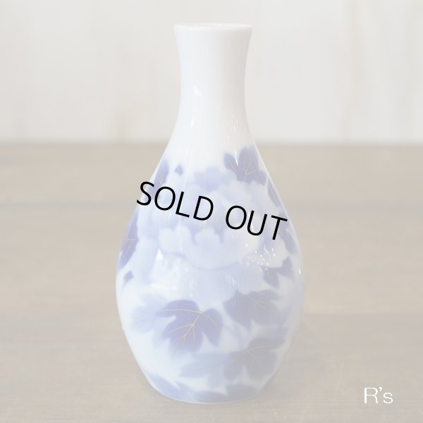 画像2: 深川製磁　酒器揃え/徳利とお猪口2客　牡丹　未使用品