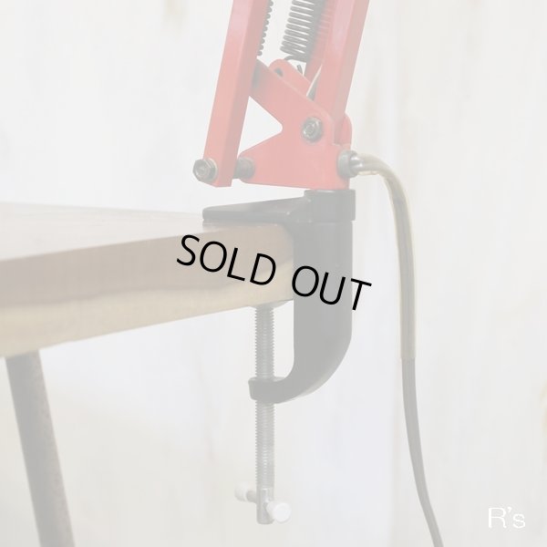 画像7: 山田照明　デスクライト/アームライト　NEW　ユーランプ　Z-200N　赤　ユーズド品