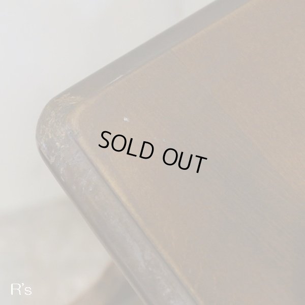 画像6: カリモク　コロニアル　電話台/小型木製キャビネット　ユーズド品