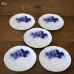 画像6: OKURA　大倉陶園　ブルーローズ　銘々皿揃え/ケーキソーサー　5客セット　未使用品　箱付き（イ3860）