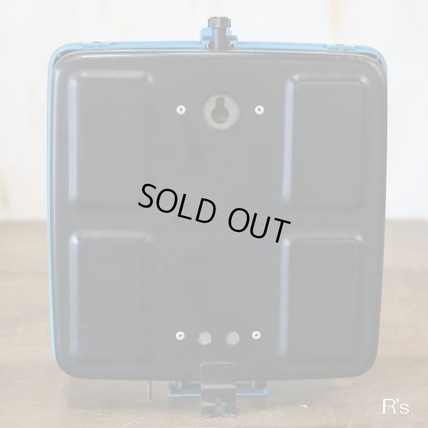 画像8: KUBOTA　クボタ　レトロ　温度計付きキッチンスケール/壁掛け秤　2Kg　ブルー　ユーズド品